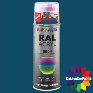 DupliColor RAL 5001 HG Blauwgroen