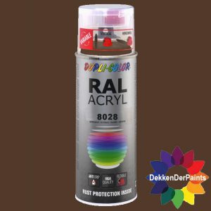 DupliColor RAL 8028 HG Terrabruin