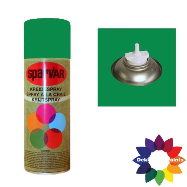 Krijt Spray Bodem Ventiel 400ml Groen 6001050