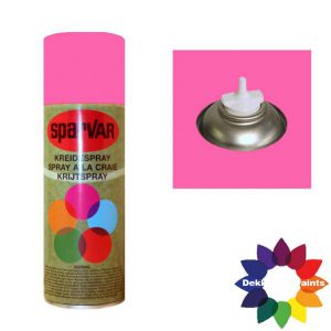 Krijt Spray Bodem Ventiel 400ml Roze 6001081