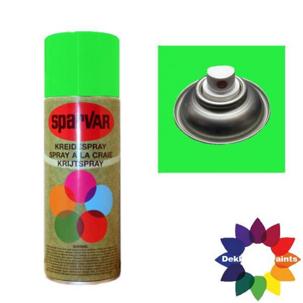 Krijt Spray Standaard Ventiel Fluor Groen 400ml 6000619
