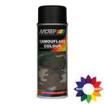 MOTIP CAMOUFLAGELAK RAL 9021 400ML-EAN:8711347196920