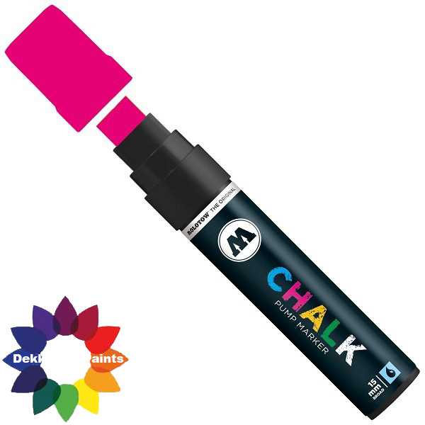 Krijtmarkers Fluor Roze 15 mm TI50900606