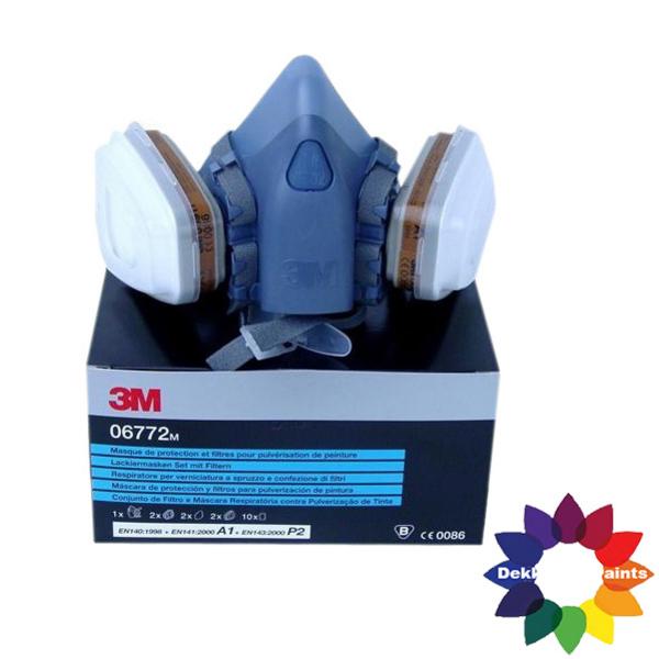 3M Halfgelaatmasker compleet 7000 serie 06772