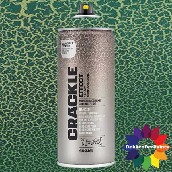 Montana Crackle Effect Spray EC 6000 Platina Green RAL 6000 400 ml 418457