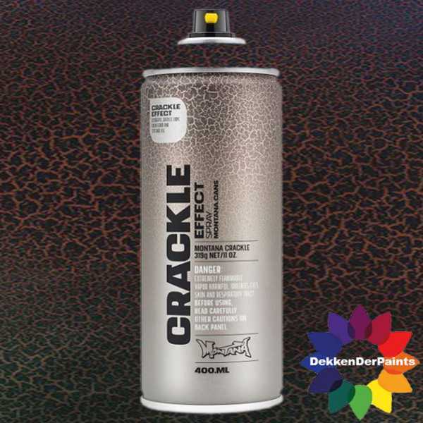 Montana Crackle Effect Spray EC 9017 Traffic Black RAL 9017 400 ml 418495