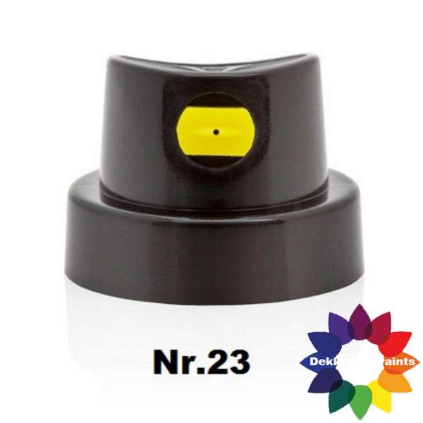 nr.23 422775 Flatjet Medium Cap Black/Yellow (12 st.)