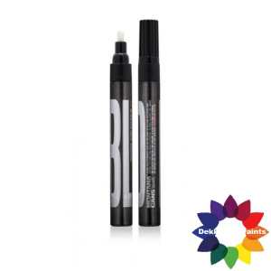 BOLD Ultra Black Ink Marker Montana CHISEL TIP 3mm Black EAN4048500468308