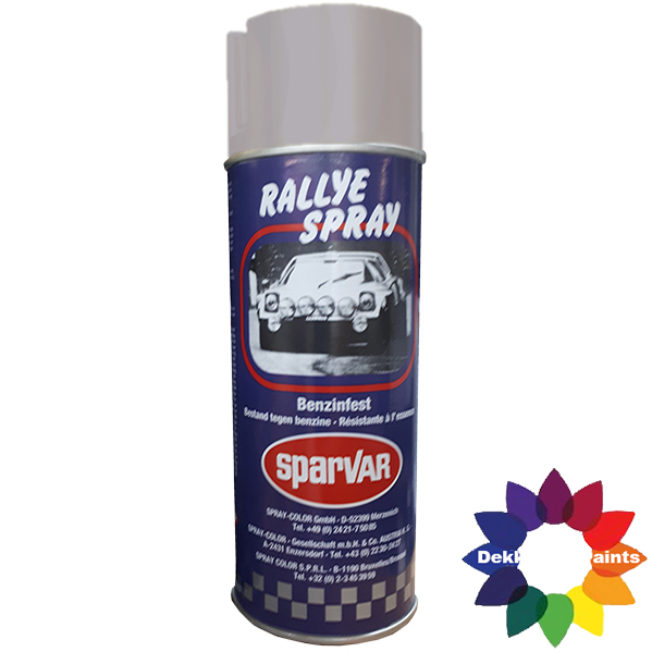 205003 SPARVAR RALLYE METALLIC SILVER Zijdeglans 400 ml benzinebestendig