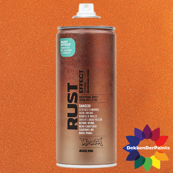 MONTANA RUST EFFECT 400ML ER8000 ORANGE BROWN